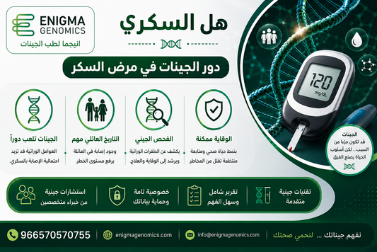 هل السكري وراثي؟ — دور الجينات في مرض السكر